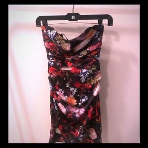 Flattering and strapless Le Chateau Dress